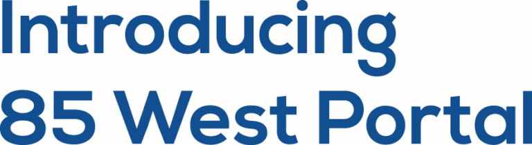Introducing 85 West Portal